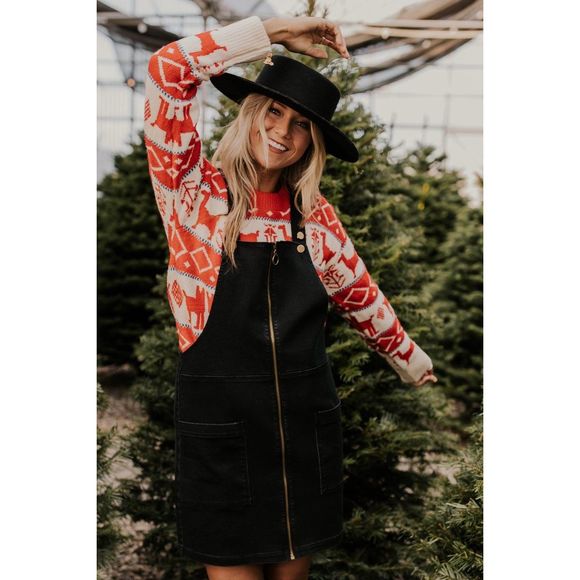 Roolee Calhoun Overall Zipper Jumper 